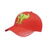Cap - mod. 4007:Red, Polyester, White